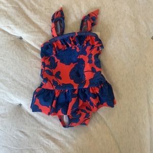 NWT Janie & Jack baby girl swim suit. 3-6M